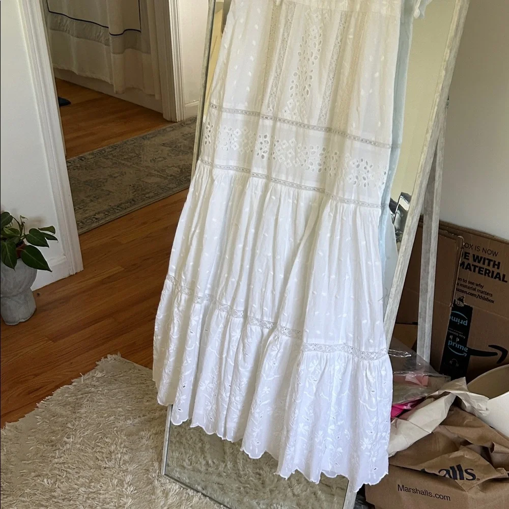 Vineyard Vines Elegant White Maxi Dress - Picture 2 of 3